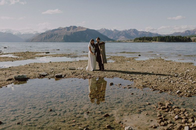 Bride and groom - Wedding photography Edgewater - New Zealand