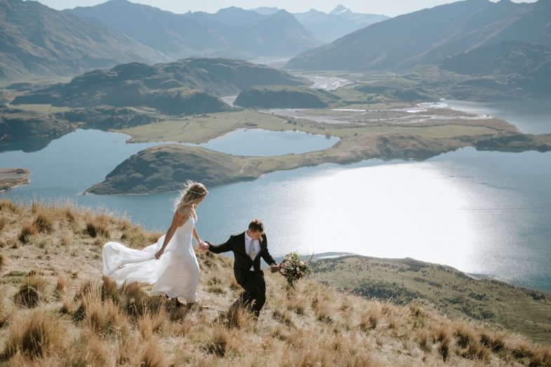 Bride and groom - Wedding photography Edgewater - New Zealand