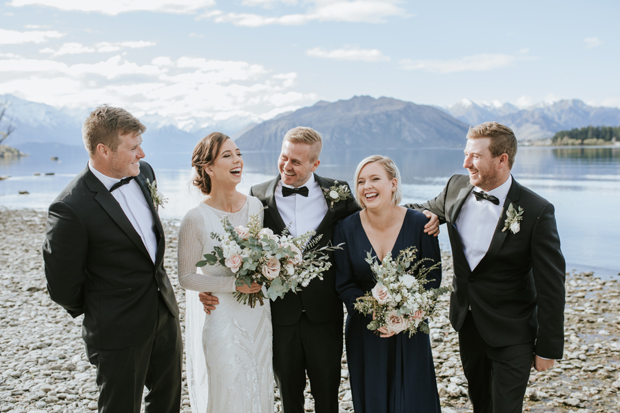 Bridle party - Wedding photography Edgewater - New Zealand