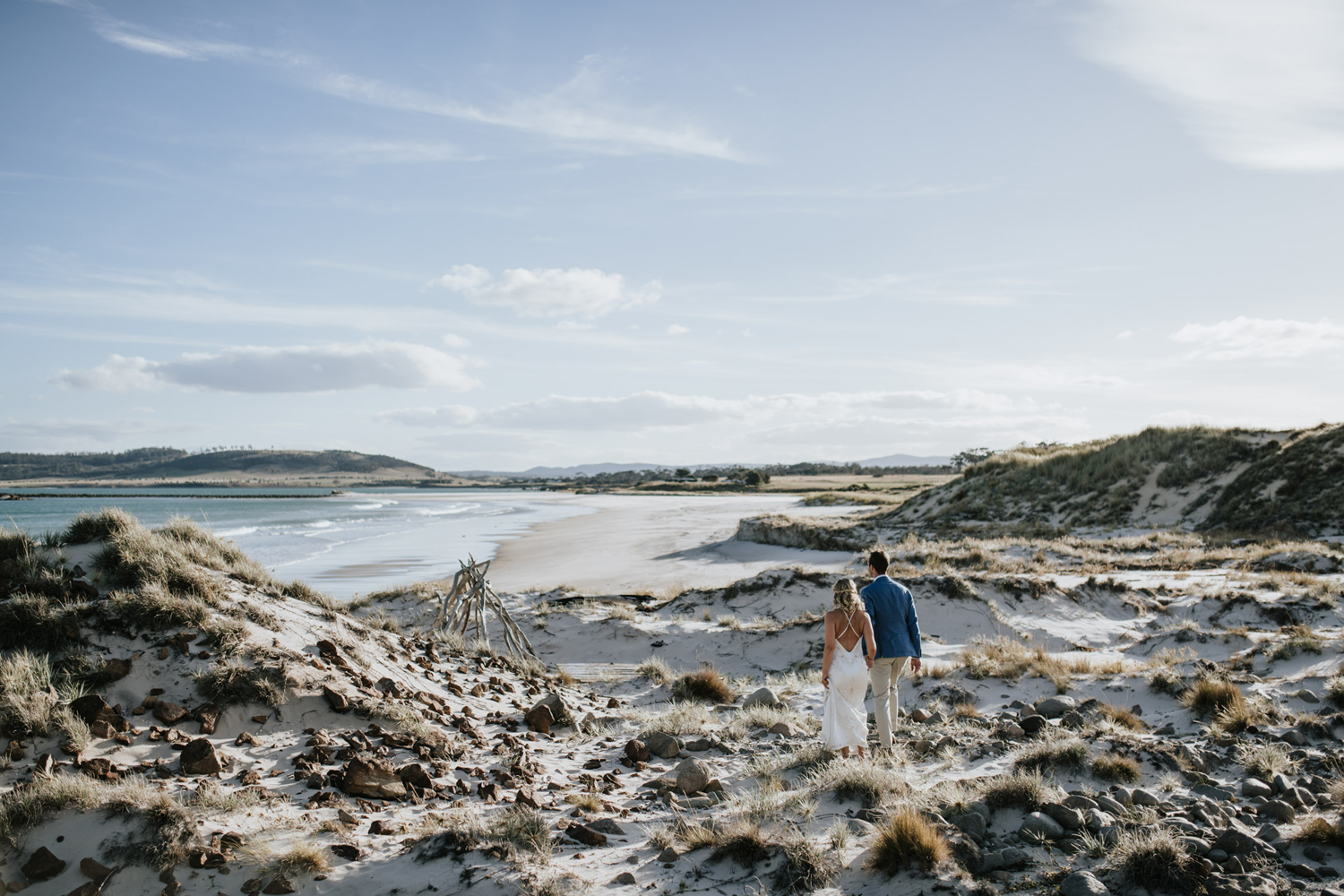 Bride and groom / wedding photography / Thalia Haven - Tasmania
